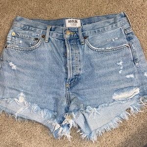 Agolde jean shorts